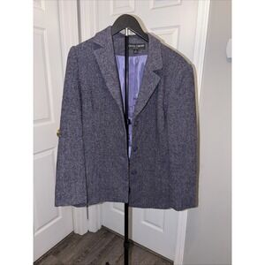 Vintage Kasper & Company A.S.L. 14 Wool 70% Nylon 30% Dark Academia Professional